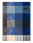 Preview: Jaquard Schal - 7 Print/7 Farben