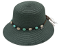Preview: Strohhut  - Cloche Style Muschel Hut
