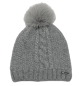 Preview: Strickmütze mit Zopfmuster ohne Krempe - Style 1 -
