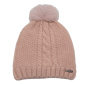 Preview: Strickmütze mit Zopfmuster ohne Krempe - Style 1 -