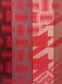 Jaquard Schal- Print