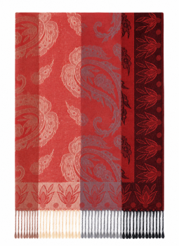 Jaquard Schal - 7 Print/7 Farben
