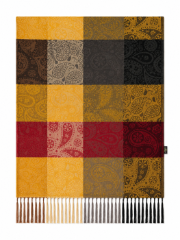 Jaquard Schal - 7 Print/7 Farben