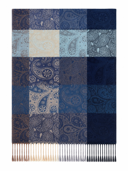 Jaquard Schal - 7 Print/7 Farben