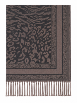 Jaquard Schal - 7 Print/7 Farben