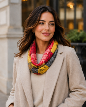 Jaquard Loop - 1 Print - 6 Farben