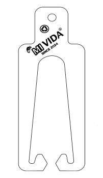 Acryl Plastik - Design Halter - Flip-Flop