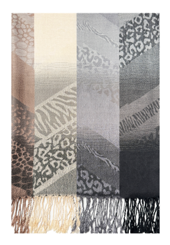 Jaquardschal - Print