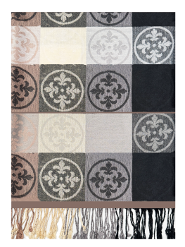 Jaquardschal - Print