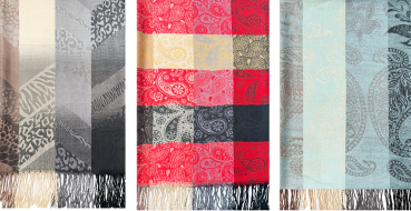 Jaquardschal Print - Mixbox -