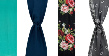 Stirnband mit und ohne Print/mit und ohne Knoten - Mixbox -