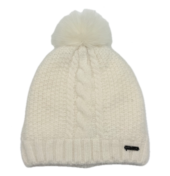 Strickmütze mit Zopfmuster ohne Krempe - Style 1 -