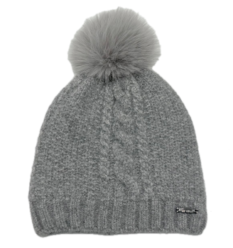 Strickmütze mit Zopfmuster ohne Krempe - Style 1 -