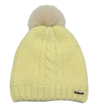 Strickmütze mit Zopfmuster ohne Krempe - Style 1 -