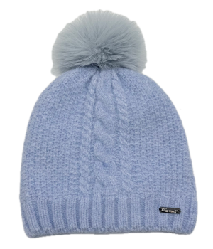 Strickmütze mit Zopfmuster ohne Krempe - Style 1 -