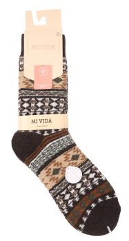 Damen Soft-Socken – 3er-Pack/Muster im Farbmix