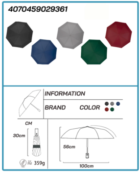 M4 Taschenschirm - Farbmix