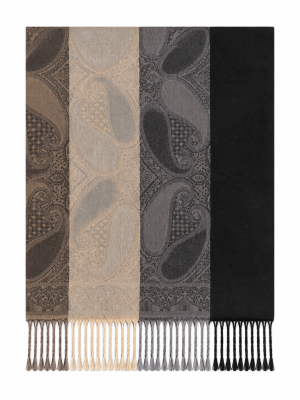 Jaquard Schal - 7 Print/7 Farben