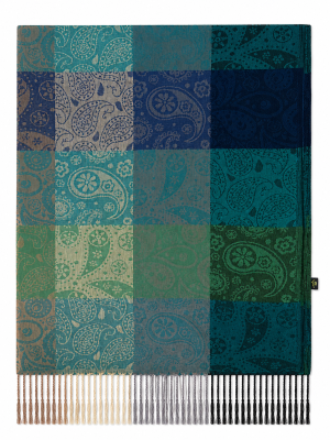 Jaquard Schal - 7 Print/7 Farben