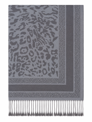 Jaquard Schal - 7 Print/7 Farben