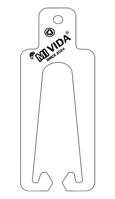 Acryl Plastik - Design Halter - Flip-Flop