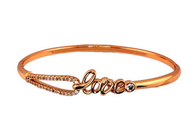 Roségold  - Armreif