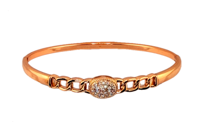 Roségold  - Armreif