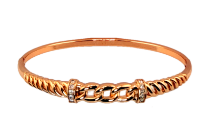 Roségold  - Armreif