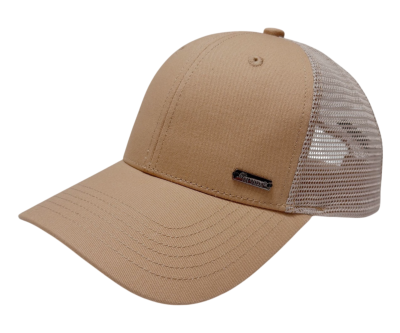 Basecap - gebogener Schirm mit Netz