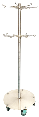 Edelstahlständer Typ 11 - Jaquardschal/Jaquardloop -