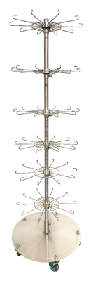 Edelstahlständer Typ 12 - Microfaser Handtuch -