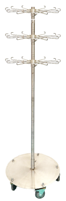 Edelstahlständer Typ 19 - Kuschel,- Handschuh, Stirnband, Schal  -