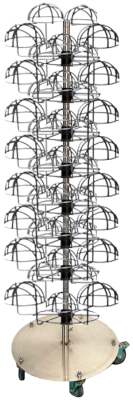 Edelstahlständer Typ 16 - Kuschel Mütze/Bären Mütze  -