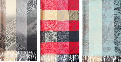 Jaquardschal Print - Mixbox -