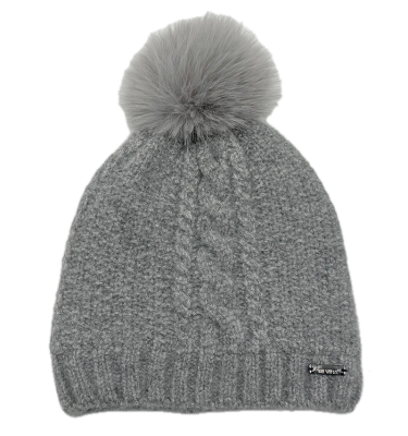 Strickmütze mit Zopfmuster ohne Krempe - Style 1 -