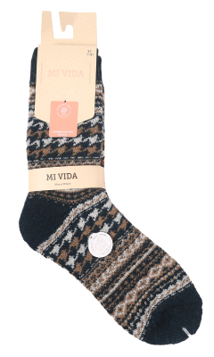 Damen Soft-Socken – 3er-Pack/Muster im Farbmix