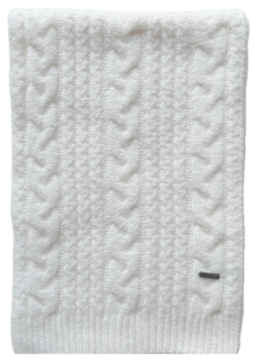 Strickschal mit Zopfmuster  - Style 2 -