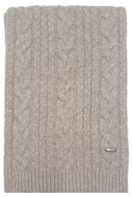 Strickschal mit Zopfmuster  - Style 2 -