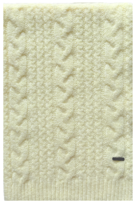 Strickschal mit Zopfmuster  - Style 2 -