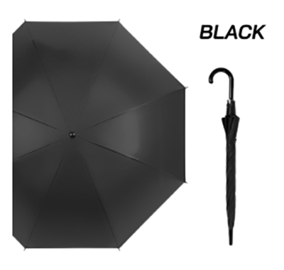 M3 Stockschirm - Black