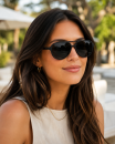 Wayfarer/Clubmaster - mit Kunststoffrahmen
