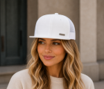 Basecap - gerader Schirm mit Netz