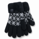 Strick - Handschuh mit Muster
